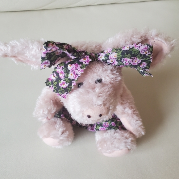 Vintage The Boyds Collection Pig in flower outfit - Picture 2 of 7
